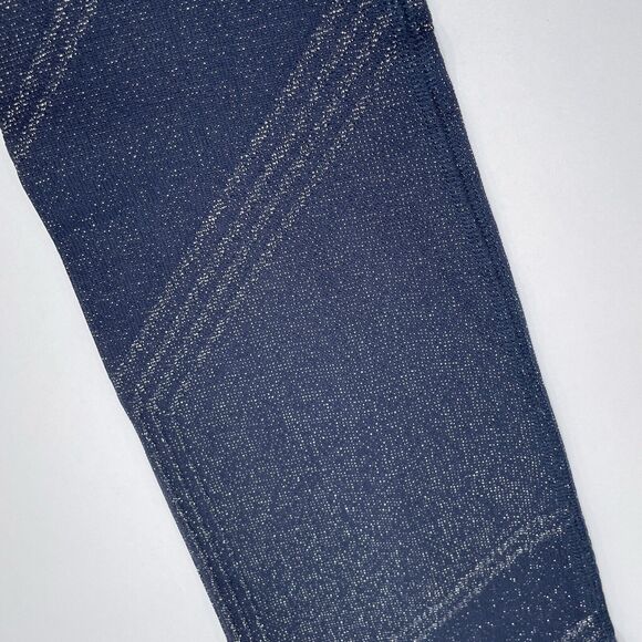 Athleta Twilight 2.0 Tight XS Navy‎ Blue Metallic High Rise Lifestyle Athleisure - Picture 4 of 8